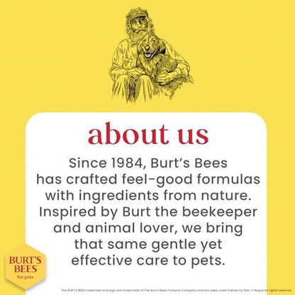 Burts Bees for Pets Honey Multipurpose Dog Grooming Wipes, 50 Count, 3-Pack | Honey Formula, Hypoallergenic Spot-Cleaning, Ph Balanced, Paws Face and Butt