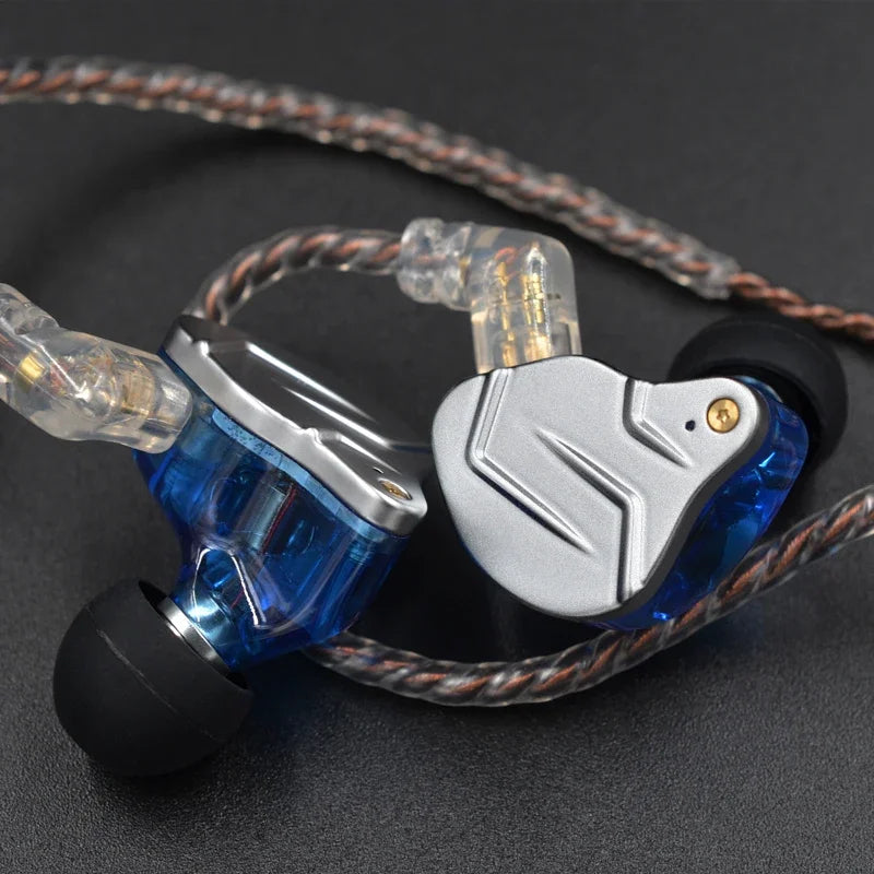 KZ ZSN PRO In Ear 1BA+1DD Hybrid Earphone HIFI Bass Sport Earbud Headsets KZ ZSNPRO